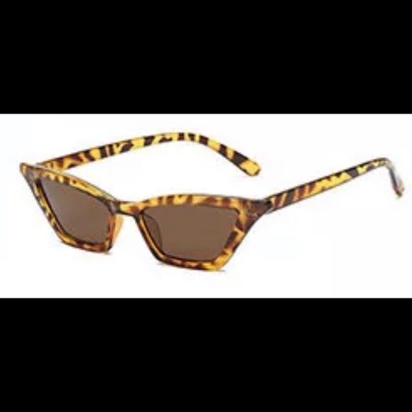 🐆 - Leopard Cat Eye Vintage style SunGlasses - Picture 4 of 5
